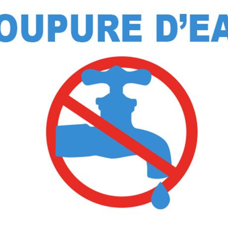 COUPURE D'EAU COUPURE D'EAU